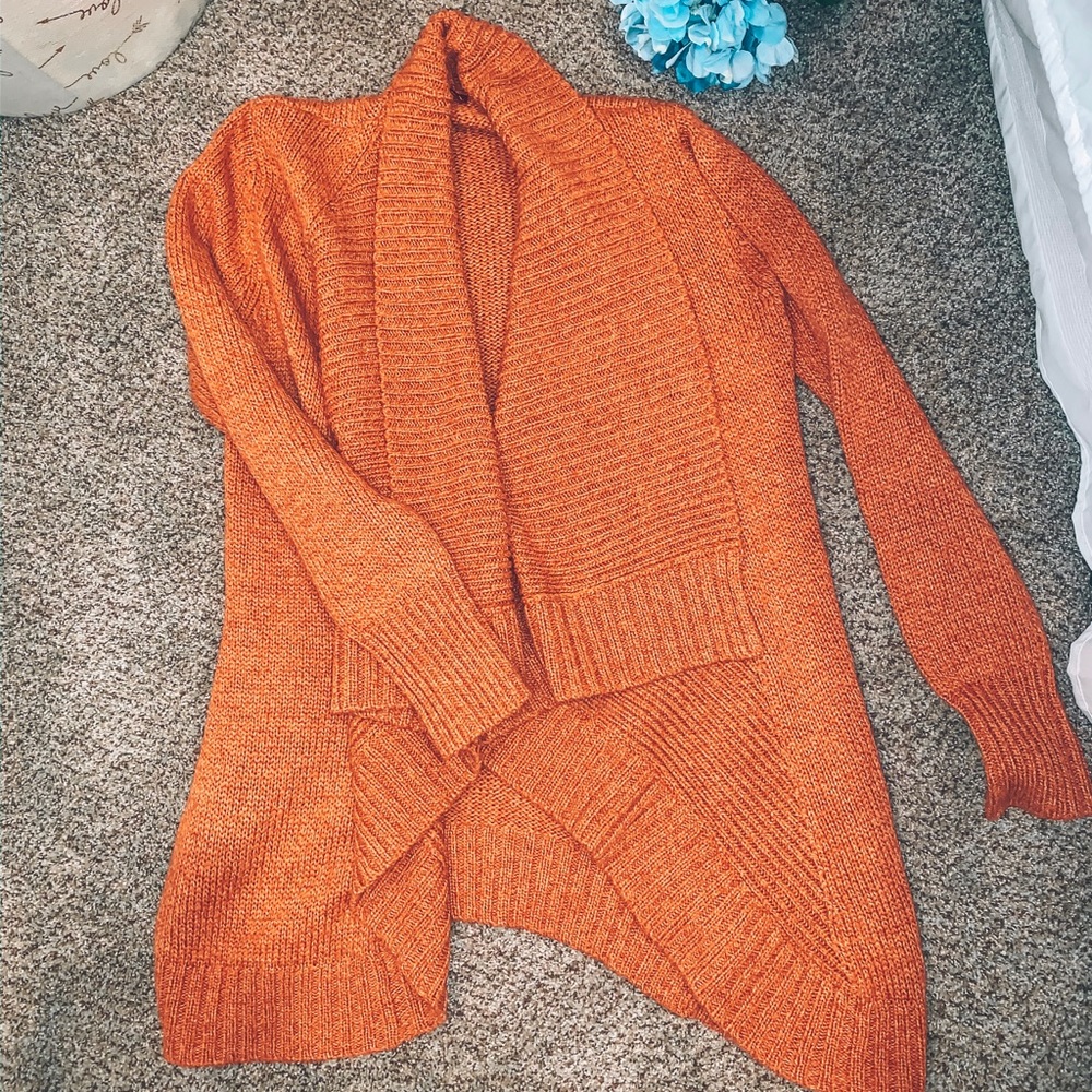 Orange Cozy Sweater